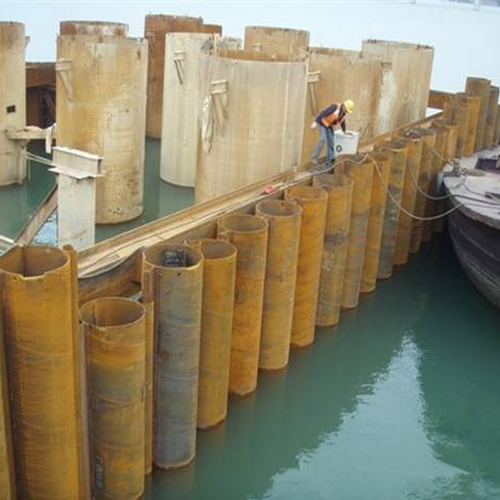 安庆钢护筒现场安装