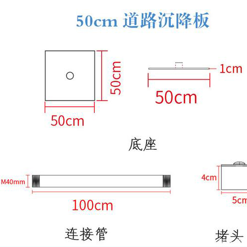 安庆沉降板规格型号如何选择？